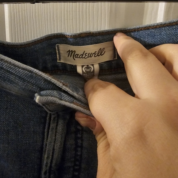 Madewell The Perfect Vintage Straight Crop Jean Size 29 - Picture 2 of 6